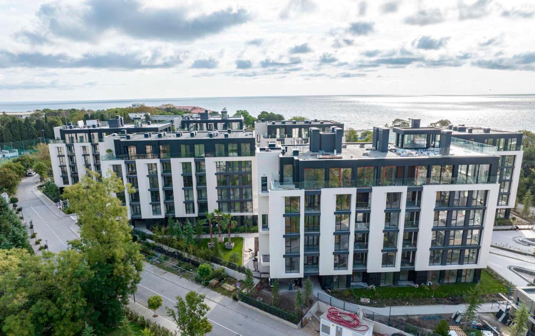 Sea Flats With Parking And Pool In Azur Residence سينتس قسطنطين وهيلينا المظهر الخارجي الصورة